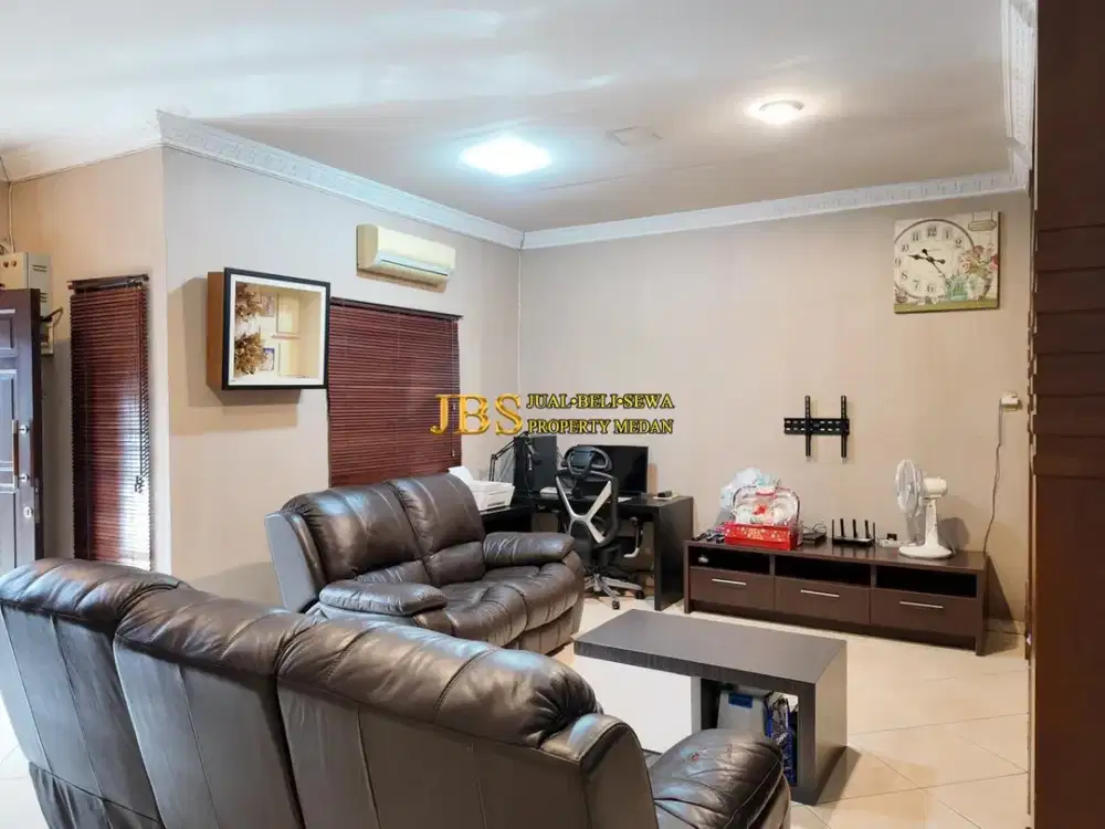 Rumah Kondisi Siap Huni Furnish Dijual di Komplek Cemara Asri - Medan