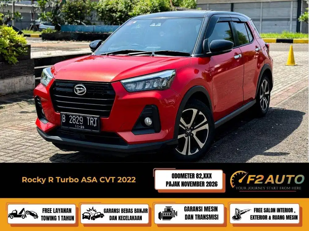 Daihatsu Rocky R ASA CVT 2022 Merah