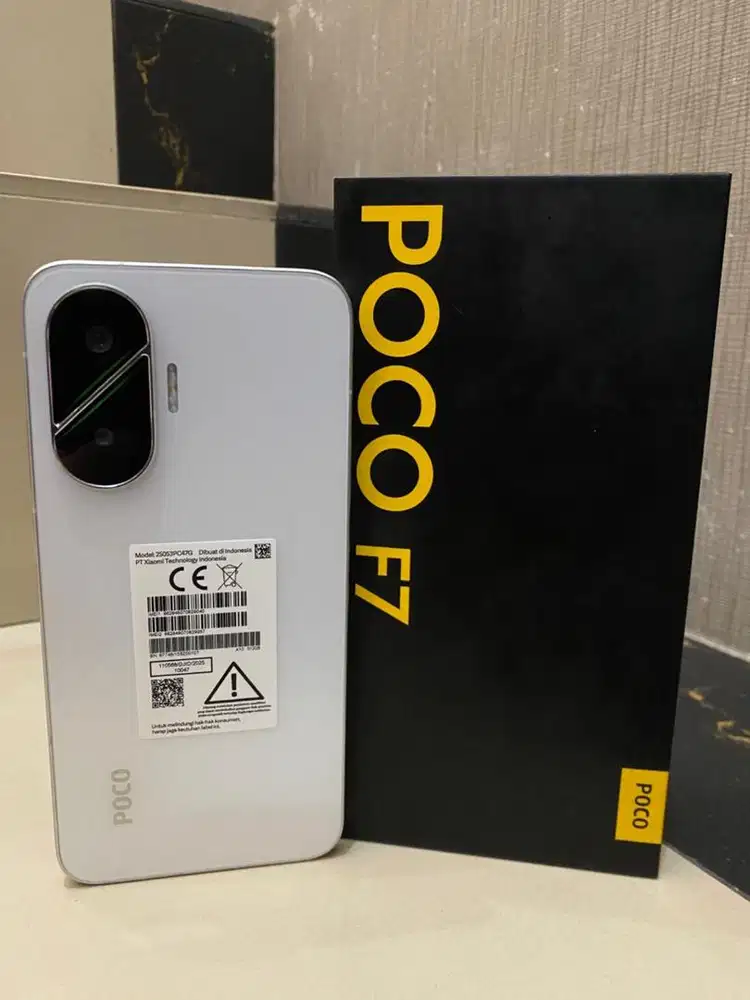 Poco f7 5G 12/512 grs 09/2026 like new full original
