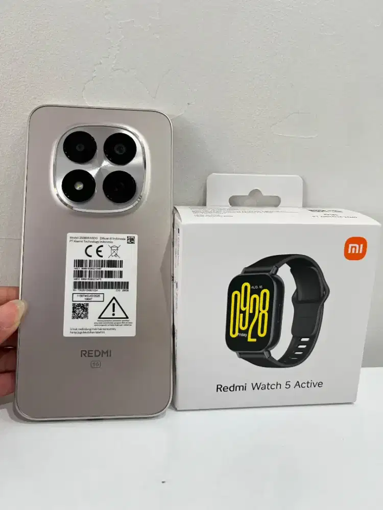 Redmi Note 15 Pro 5G RAM 12GB/512GB Free Redmi Watch 5 Active
