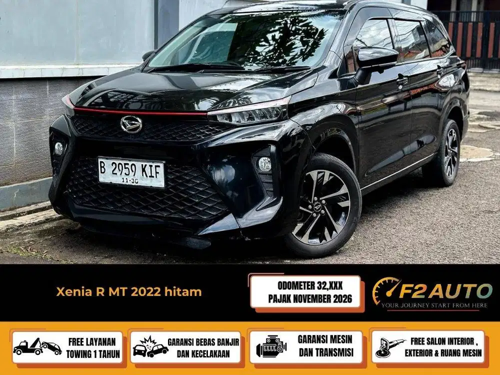 Daihatsu Xenia 1.5 R MT 2022 Hitam