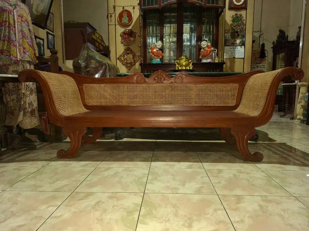 Bangku Sofa Ayaman Rotan