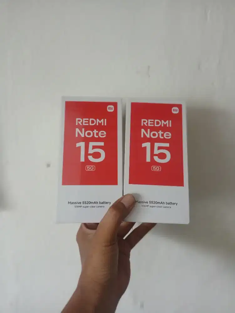 Fast respon WA Xiaomi Redmi Note 15 5G 12/512 Garansi resmi 15bln
