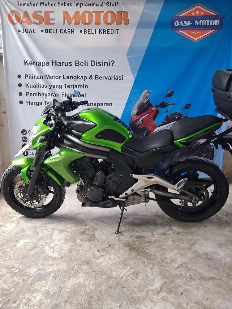 (A) Kawasaki Ninja ER-6N 650cc 2012 FULL ORISINIL