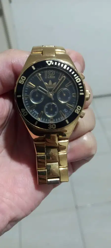 Dijual Jam Tangan Golden Adidas ORI
