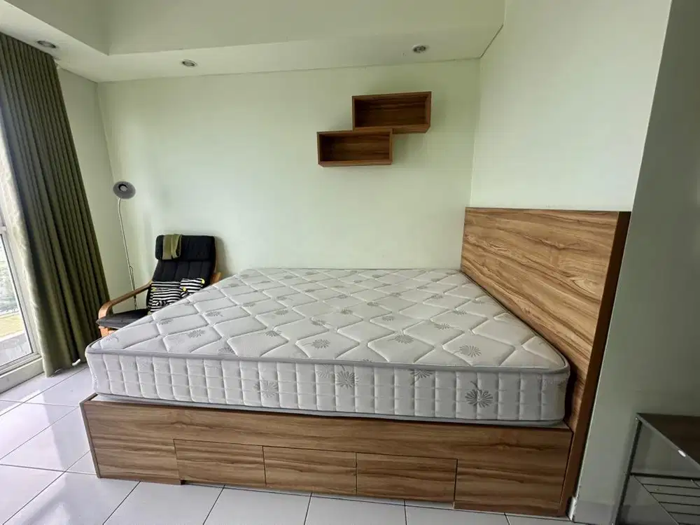 Dijual cepat apartemen studio fully furnished di bsd