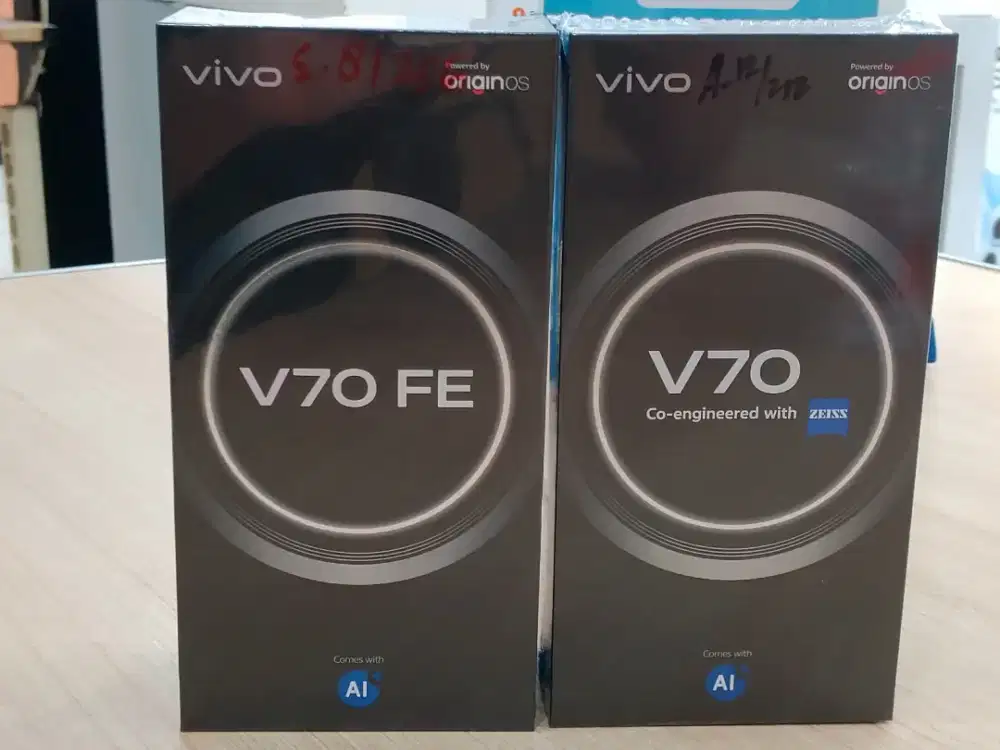 Ready VIVO V70 Dan V70 FE. Kondisi Baru, Segel.