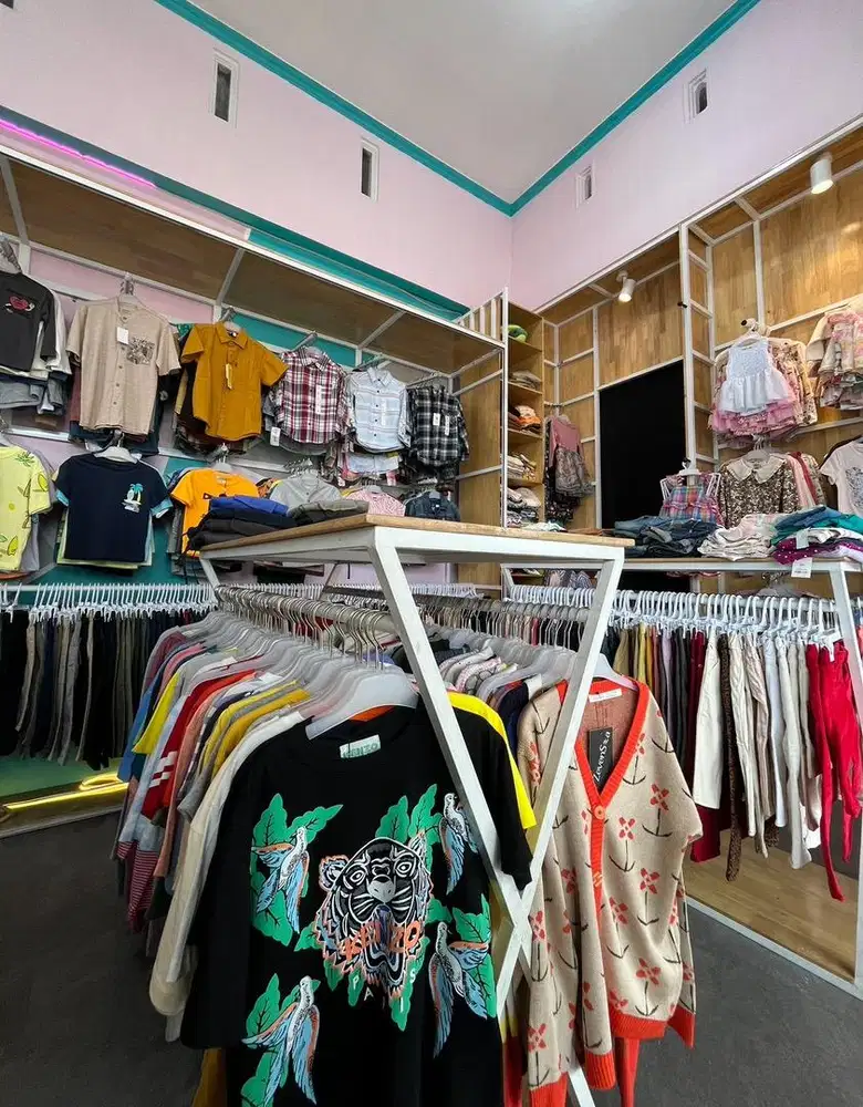 Lelang murah baju anak branded sisa eksport