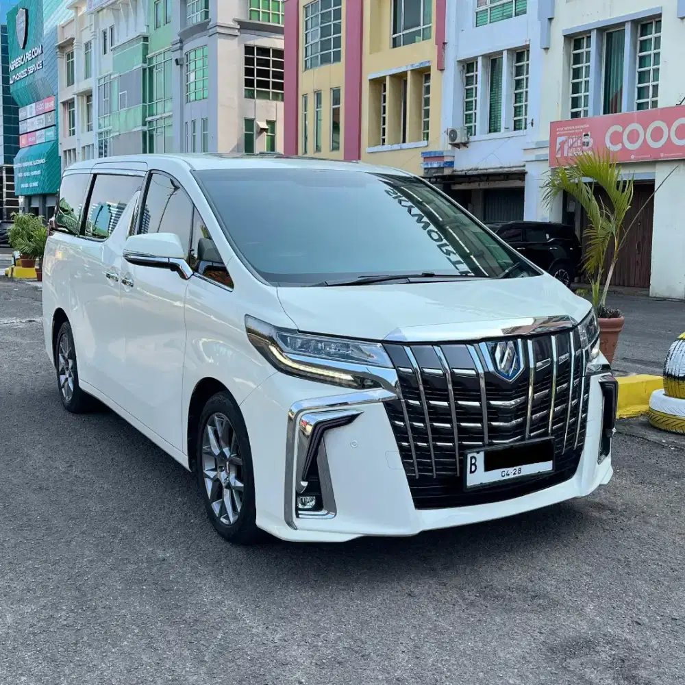Toyota Alphard Facelift 2.5 G Atpm 2019 Looks Nik 2017 AT Putih