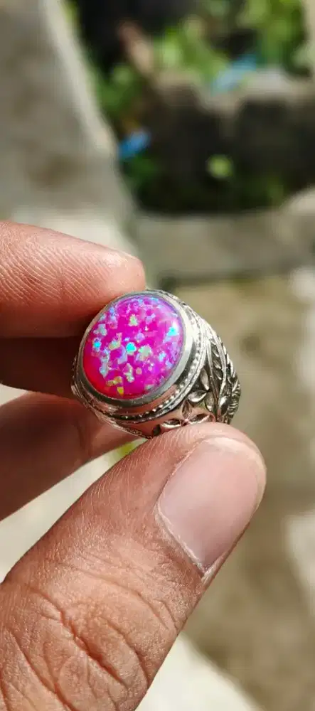 Kalimaya Australia ring alpaka super size 7