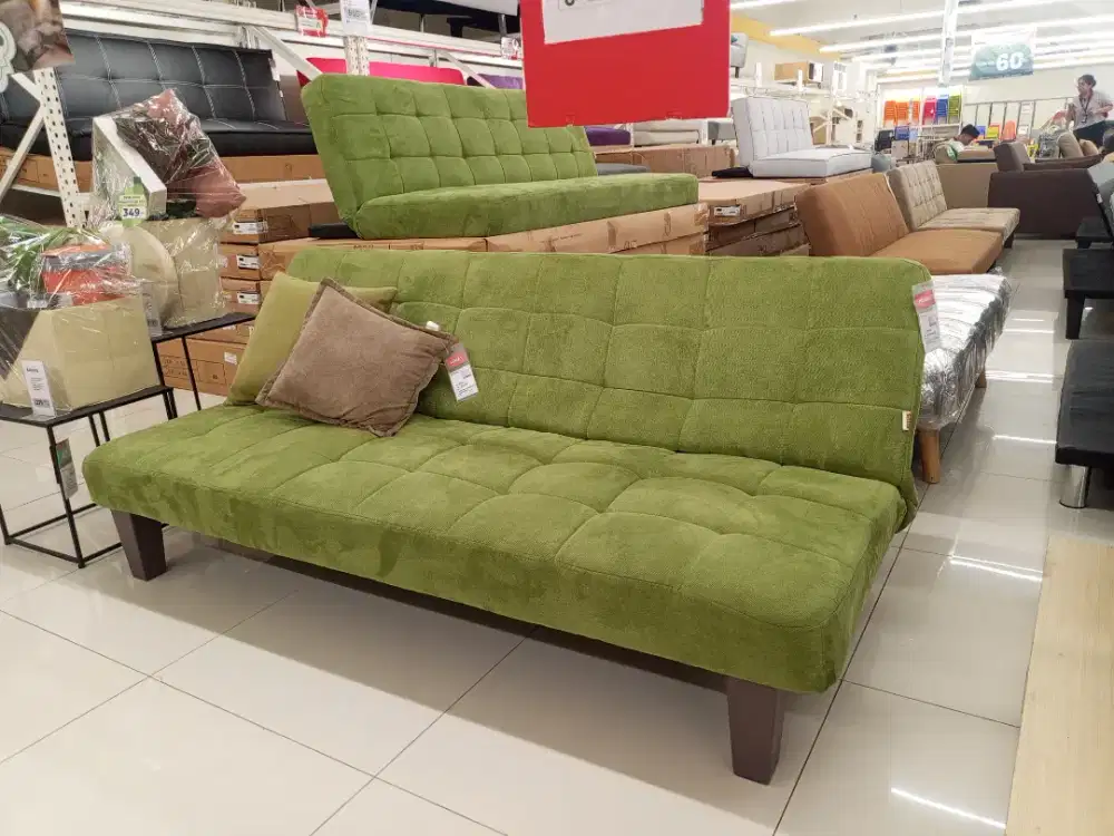 Sofabed Gwinston hijau