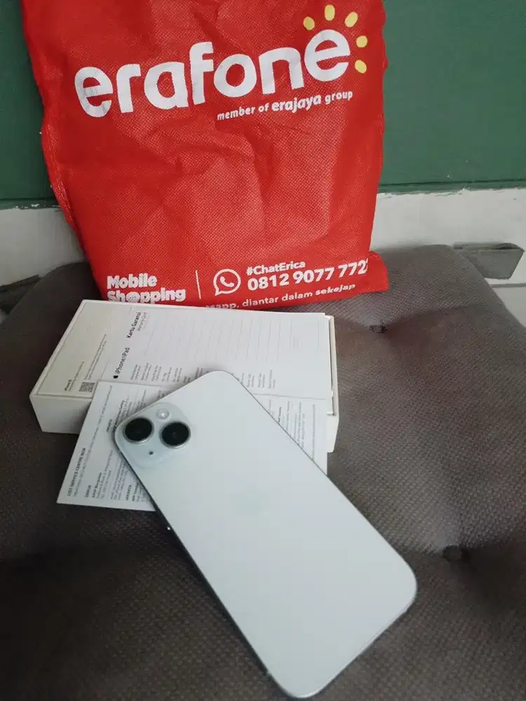 Iphone 15 128gb warna biru