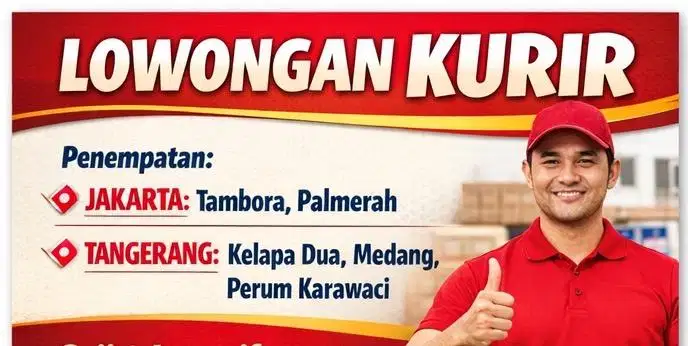 LOWONGAN KERJA KURIR MOTOR PAKET DELIVERY JNT GADING SERPONG