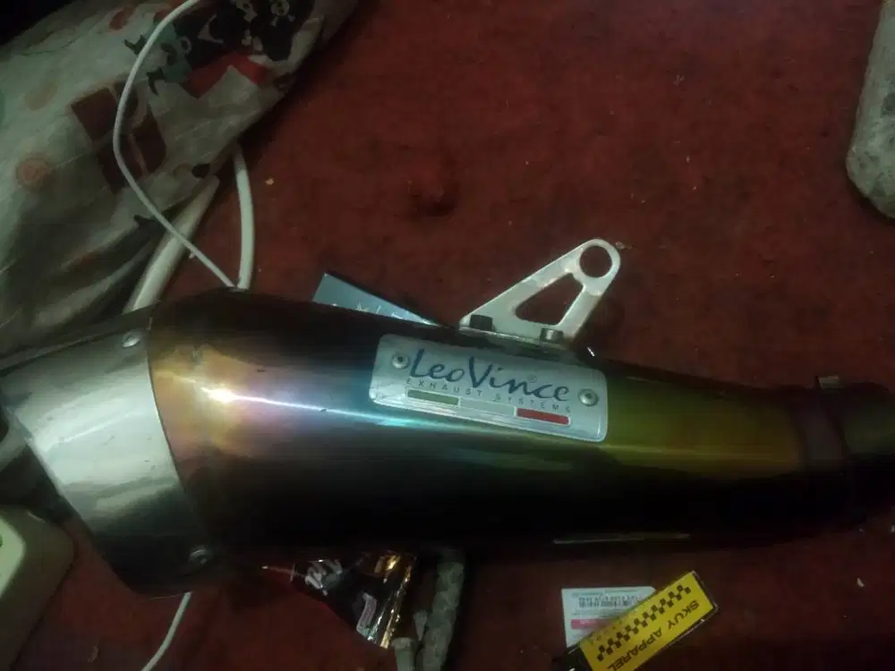 Knalpot leovince original tanpa pipa