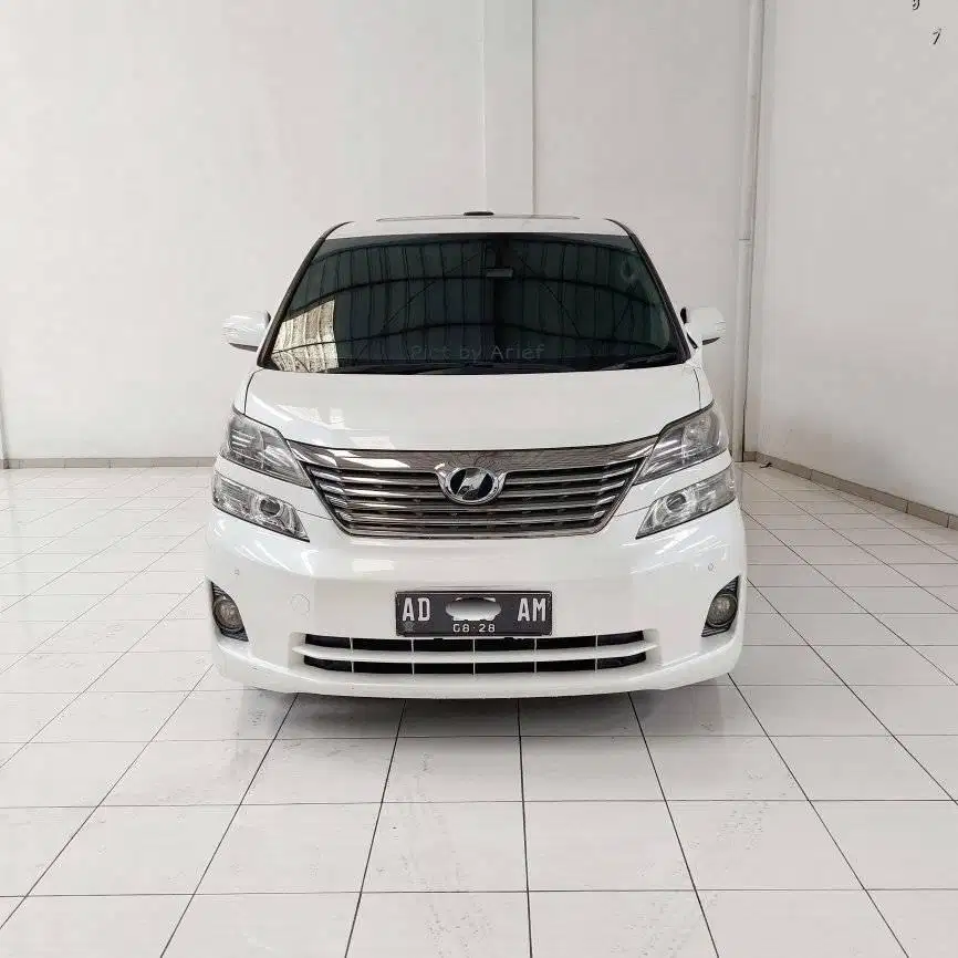 Vellfire Z Audioless 2010