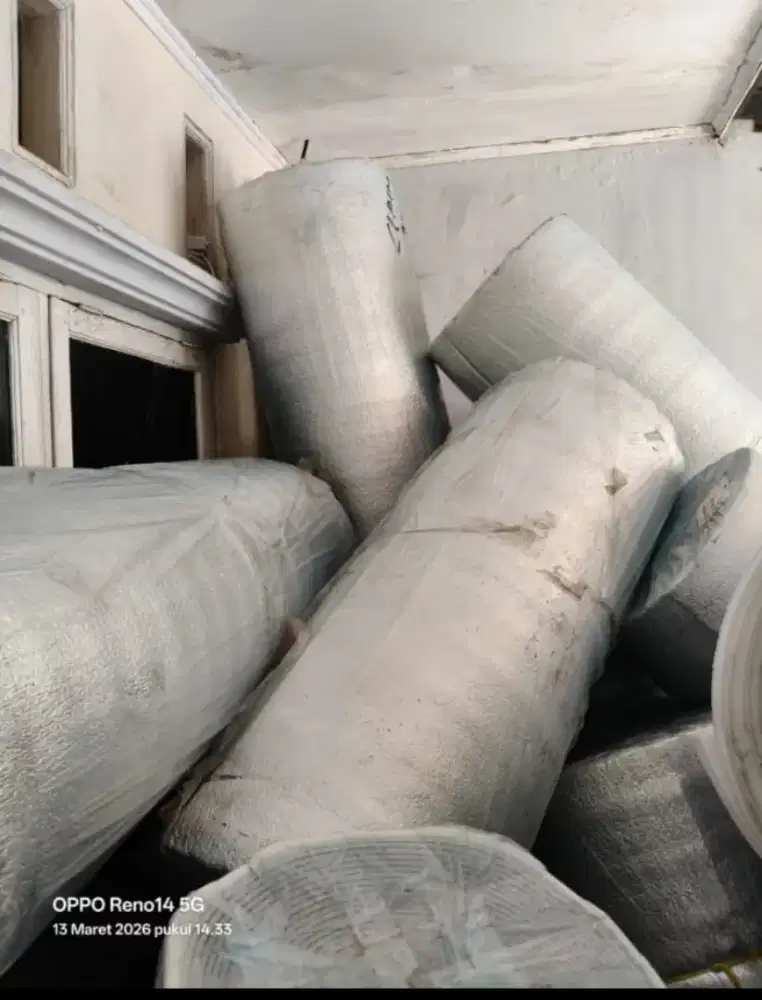 Borong aja peredam panas aluminium foil atap ada 17 roll