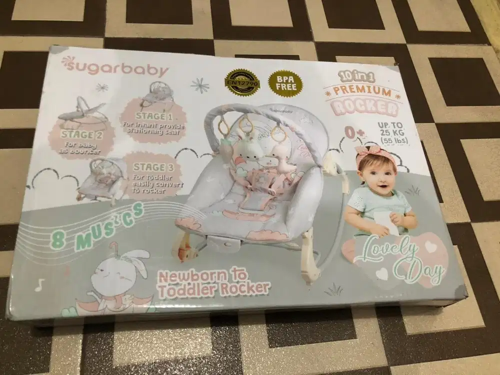 bouncer 10 in 1 sugar baby