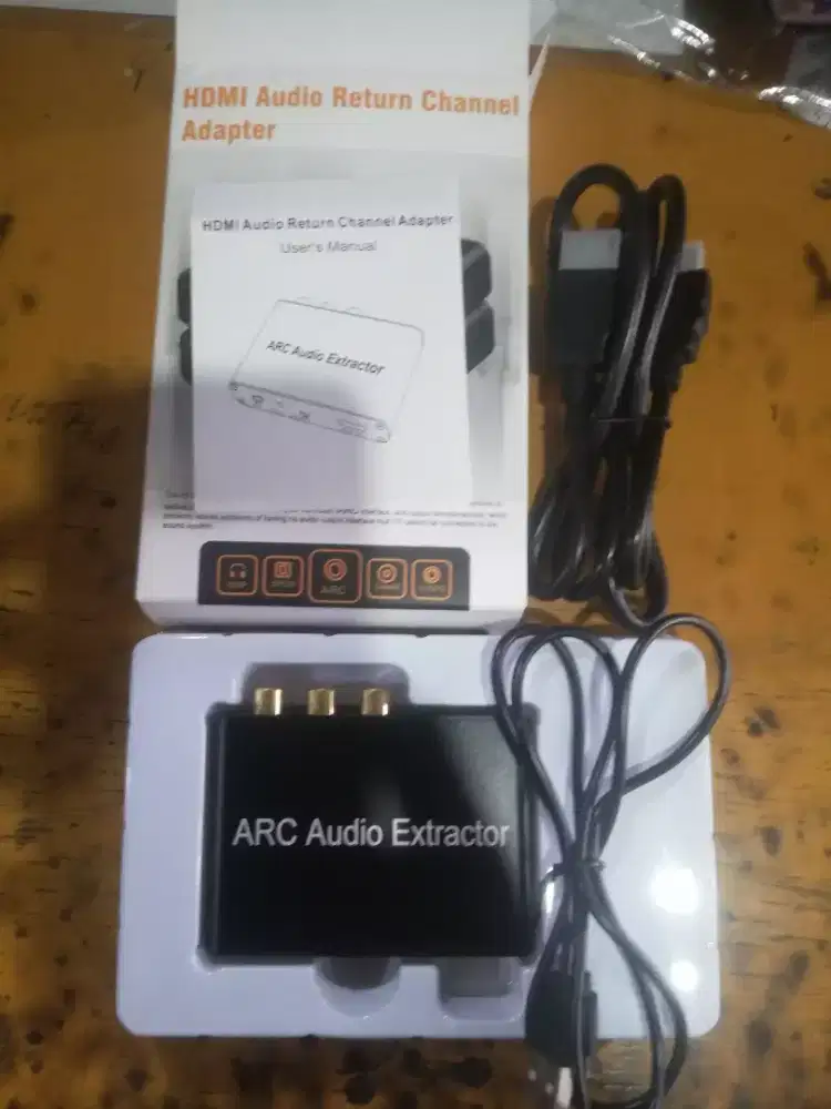 Converter ARC TO HDMI dan kabel hdmi to hdmi