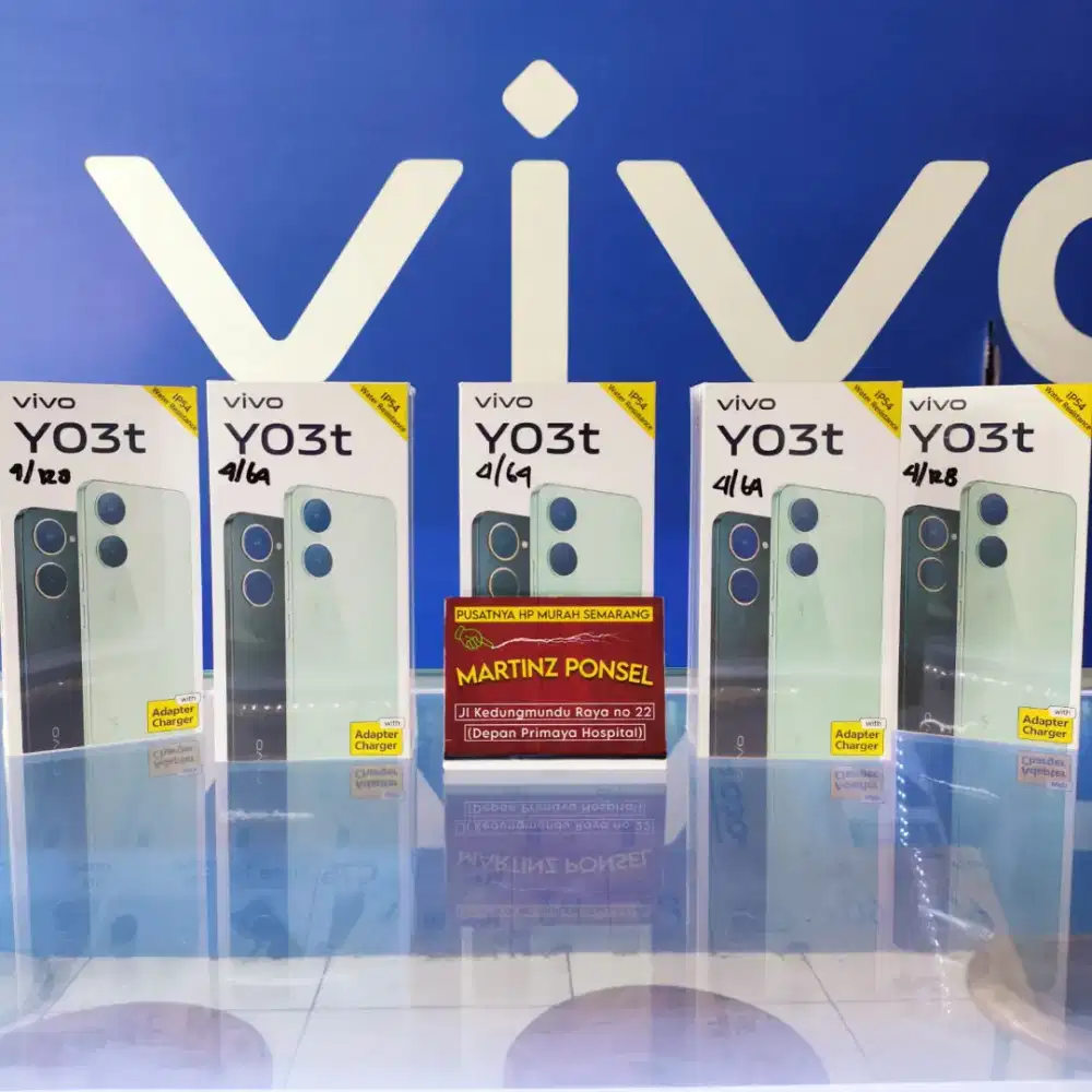 VIVO Y03T 4/64 GB, 4/128 GB NEW