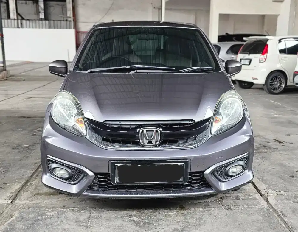 Baru 85rban Mulus Honda Brio E AT Matic 2017 Abu2 Siap Pakai Gress
