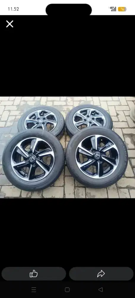 Jual velg OEM Brio sata 2024