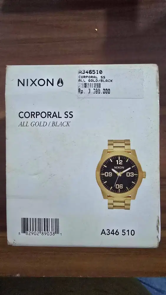 [FULL SET] Nixon Corporal SS - All Gold / Black - Original