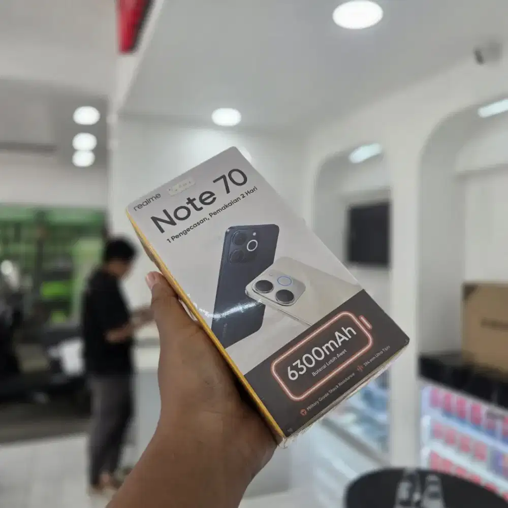 Promo Clearance Sale Realme Note 70 hp 1jtan saja cicilan bunga 0%