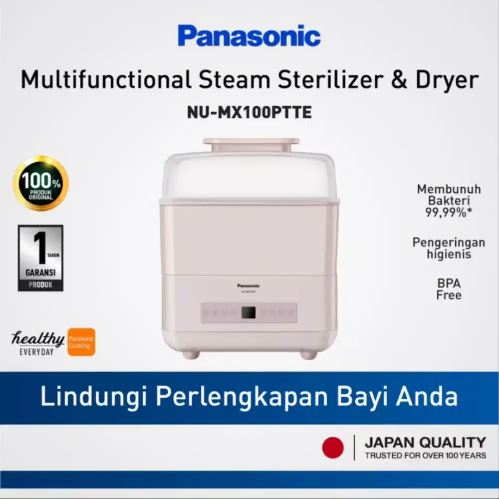 [ORIGINAL] Sterilizer Peralatan Bayi Panasonic