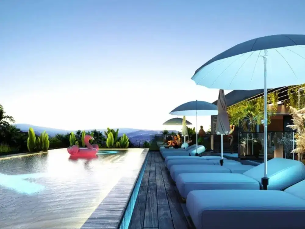 Apartemen di jantung Batu Bolong, jalan wisata utama Canggu