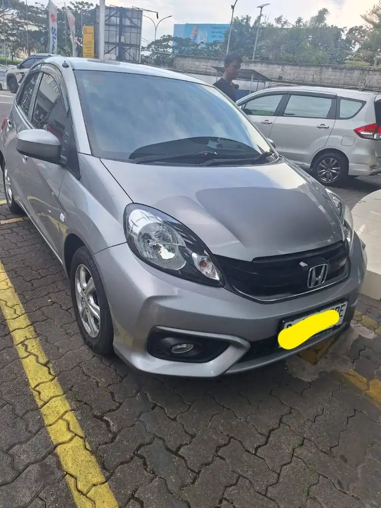 (Kondisi Antik) Honda Brio Satya E Facelift 2017 AT Kilometer 25 Ribu