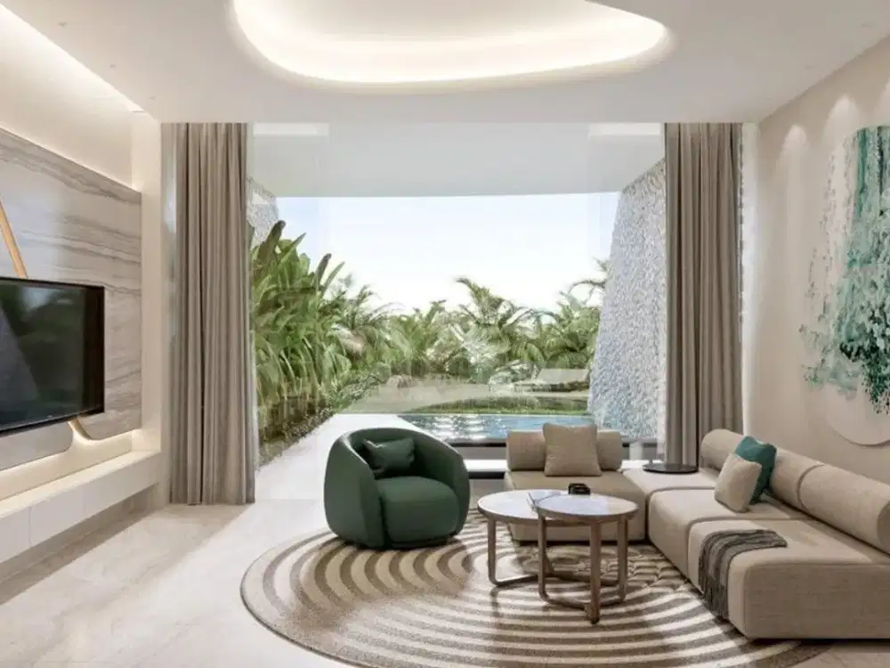 Vila dengan kolam renang pribadi di Ubud yang atmosferik