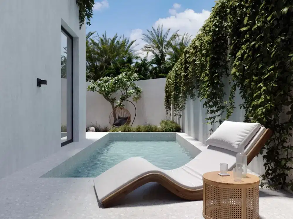 Vila modern 2 kamar tidur di kawasan Melasti yang menjanjikan!