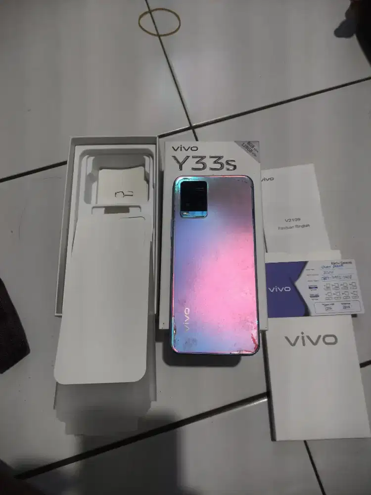 Vivo y33s ram 8+4gb