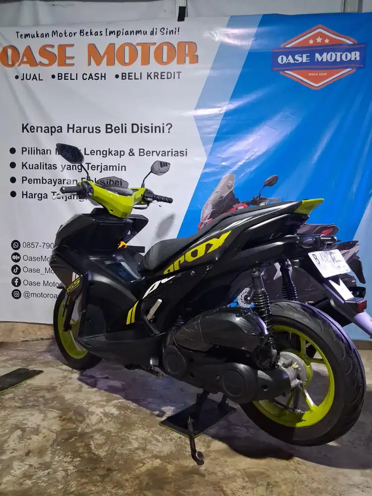 (B) Yamaha Aerox 155 VVA Tahun 2019