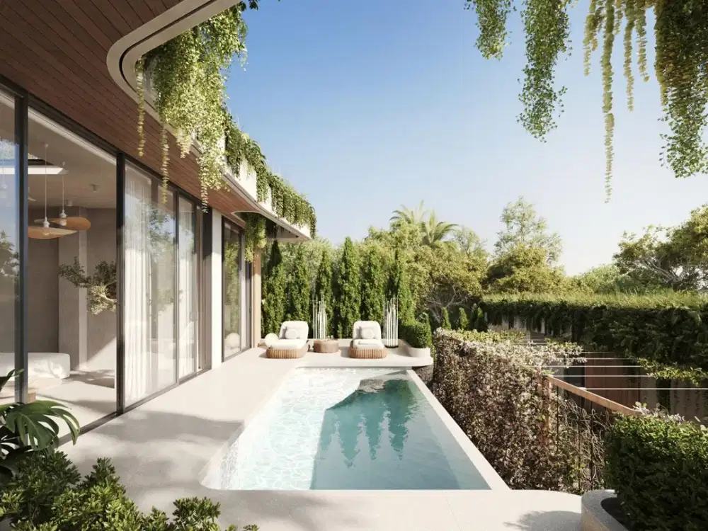 Vila premium dengan pemandangan laut di Bukit Ungasan