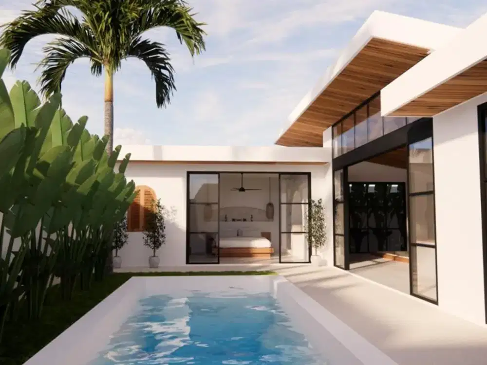 Vila modern dengan pemandangan laut di kawasan prestisius Bukit