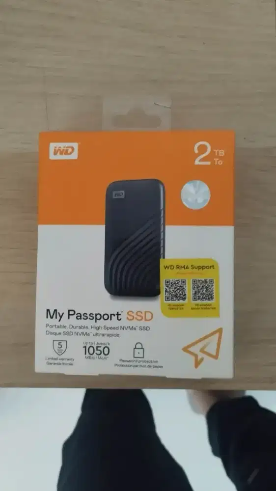 Ssd external 2 TB wd