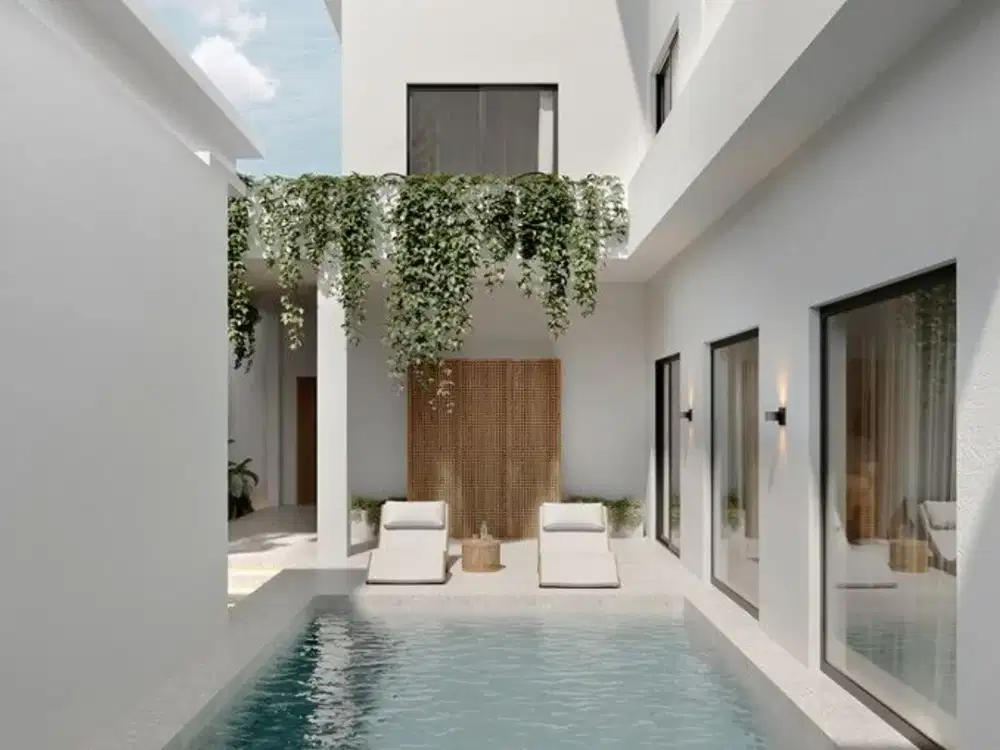 Vila modern 3 kamar tidur di kawasan Melasti yang menjanjikan!