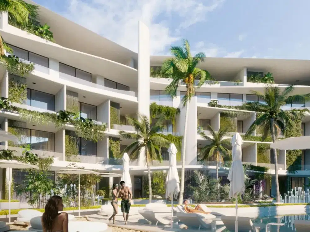 Kompleks hunian modern dengan pemandangan laut di kawasan prestisius Canggu!