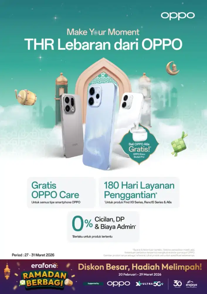 Promo Oppo Series Terbaru