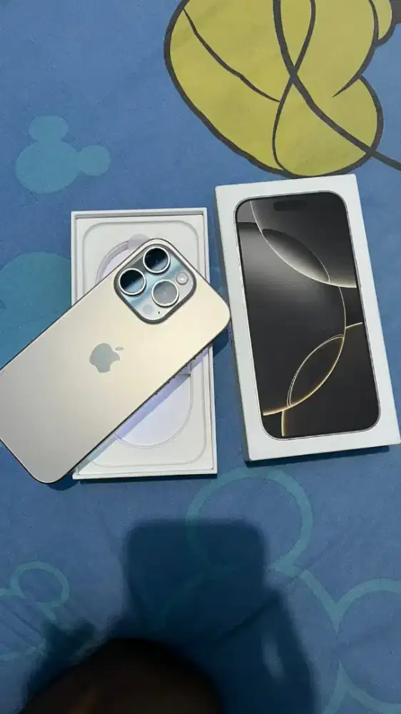 Iphone 16 Pro 128gb Ibox BH 92 Natural Titanium Kondisi Second LikeNew