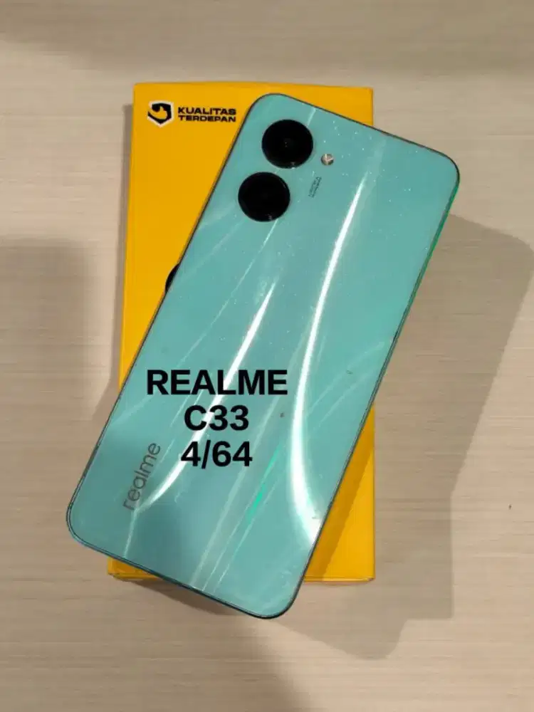 Realme c33 4/64 blue