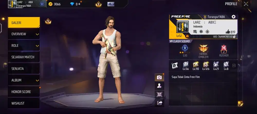 Akun ff murah meriah