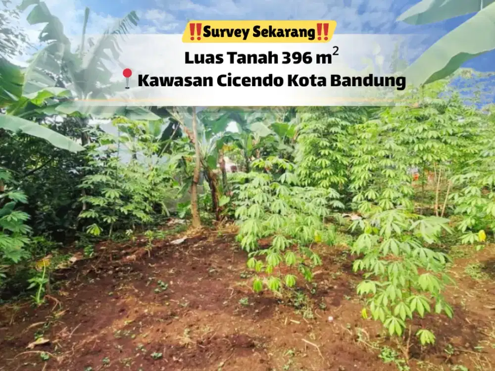 Tanah Bandung 396 m² – Dimensi Ideal & Legalitas Aman