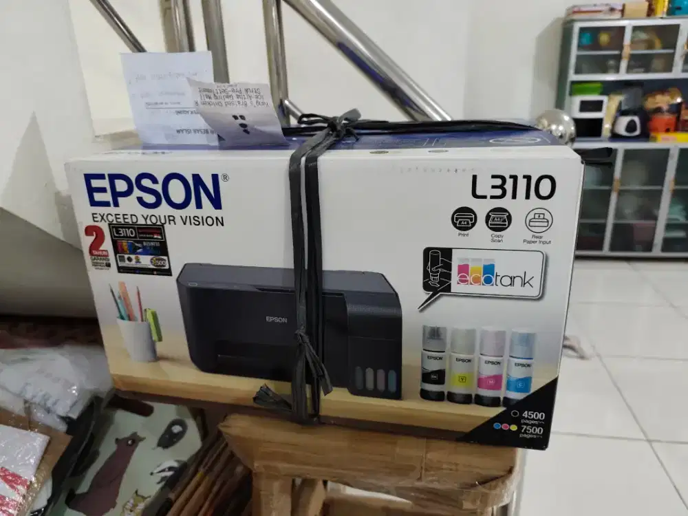 For Sale Printer Epson L3110, Mulus, Fullset Original tapi ada minus.