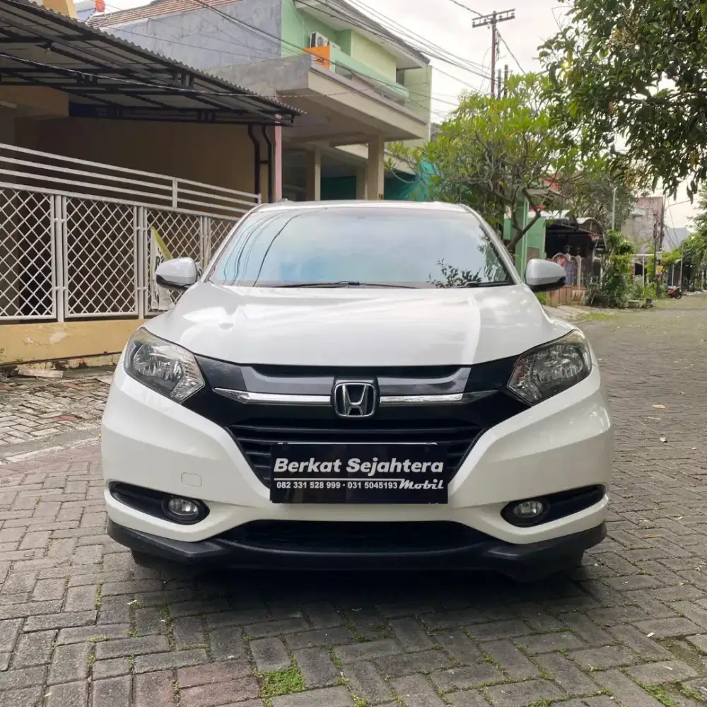 Km 40rban Tdp 35 HRV E matic putih 1.5 2015 full ori surabaya