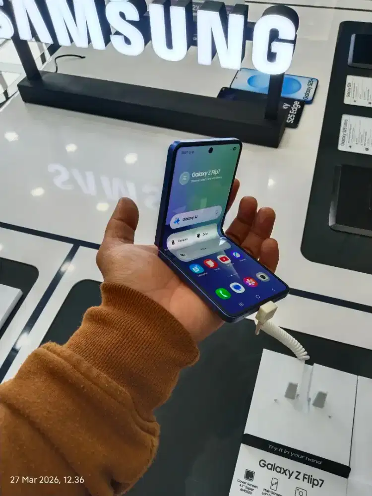 SAMSUNG GALAXY Z FLIP7, CICILAN TANPA DP, CUKUP KTP