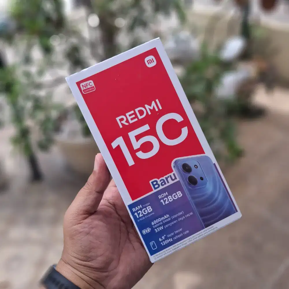 Redmi 15c 6/128GB - Baru Garansi Resmi