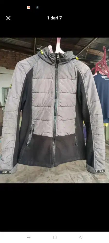 Jaket kulit dr M BOUZ ORIGINAL PRIA