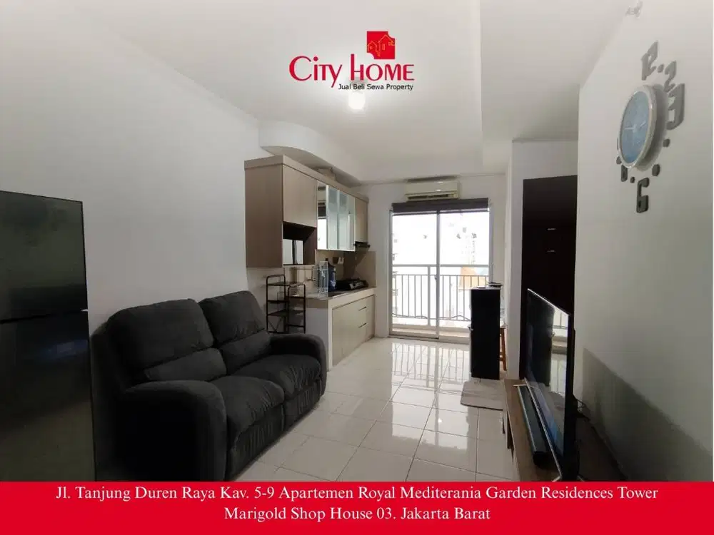 Jual Apartemen Furnished di Mediterania Garden Residences 2